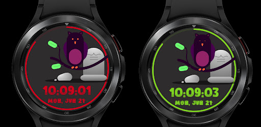 Halloween Animated Watch Face Screen 2