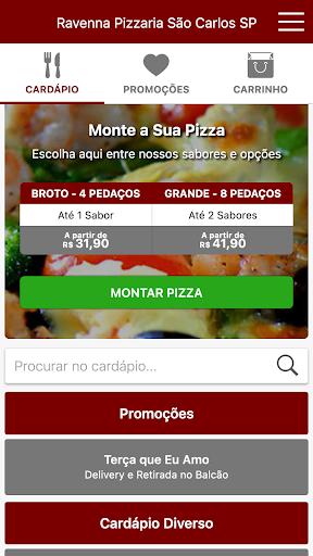 Ravenna Pizzaria São Carlos SP Screen 2
