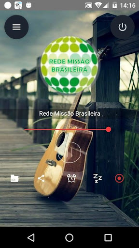 Android application Rádio Missão Brasileira screenshort