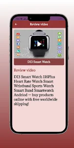 D13 Smart Watch help