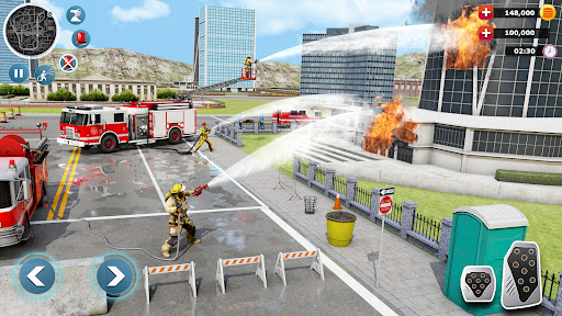 Firefighter :Fire Brigade Game Screen 2