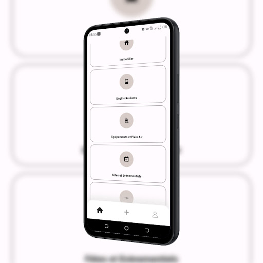 Android application Locative screenshort