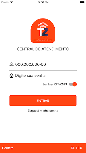 Android application TZ Internet screenshort