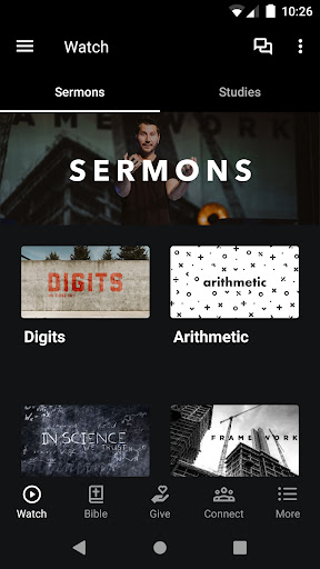 Android application Hope Christian Church Avon screenshort
