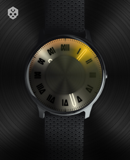 Dark Metal Saber Watch Face 2