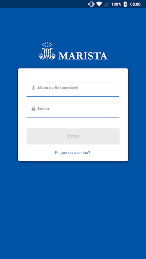 Android application Marista Conectado screenshort
