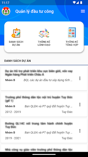 Quản lý đầu tư công Đắk Nông Screen 2