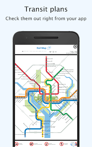 DC Public Transport time maps Screen 2