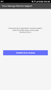 Knox Remote Support Unknown