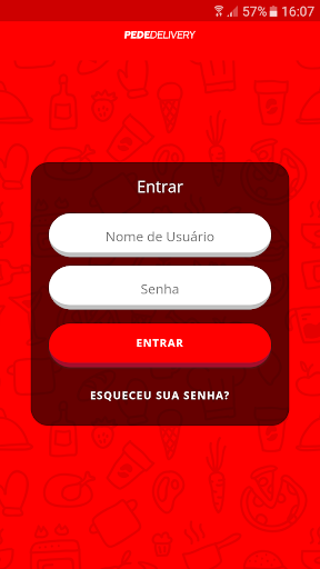 Android application Pede Delivery Estabelecimento screenshort