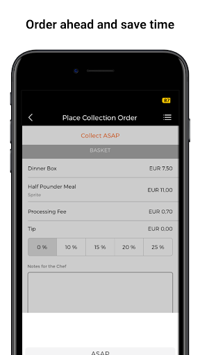 Max´s Takeaway Screen 3