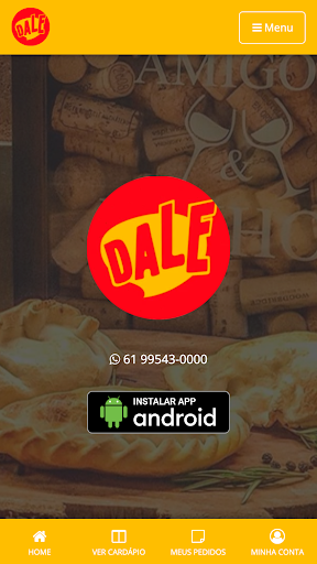 Android application Dale Dale Empanadas Argentinas screenshort