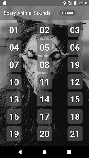 Android application Scary Sounds screenshort