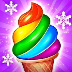 Ice Cream Paradise: Match 3 Mod apk أحدث إصدار تنزيل مجاني