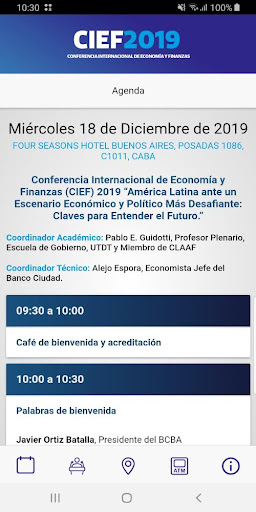 CIEF 2019 Screen 2