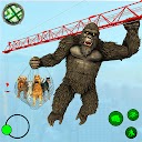 ダウンロード King Kong Wild Gorilla Rampage をインストールする 最新 APK ダウンローダ