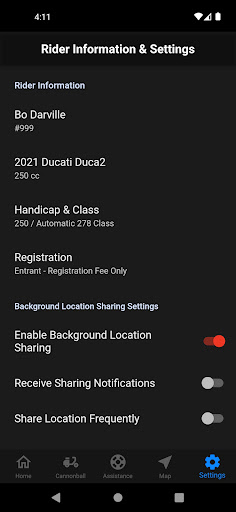 Scooter Cannonball Screen 2