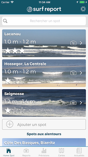 Surf Report Screenshot 1 - AppWisp.com
