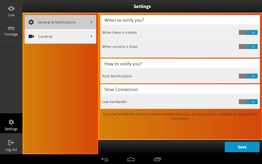 Screenshot of Kameram