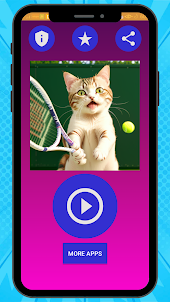 Tennis Cat - Prank Call & Game