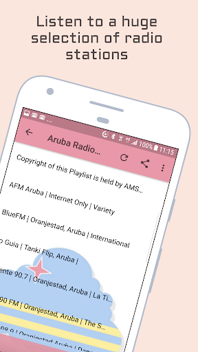 Aruba Radio Music & News Screen 2