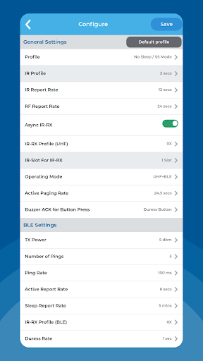 Andromeda BLE Tag Manager