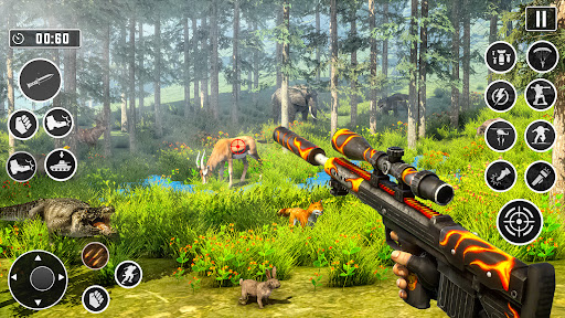 Android application Animal Shooting Wild Hunting screenshort