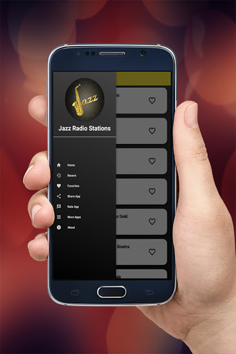 Jazz Radio Stations App Screen 2