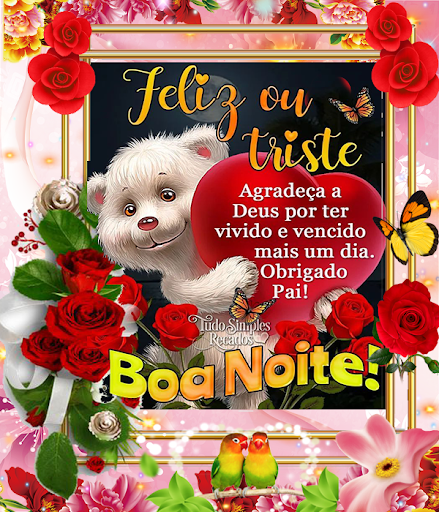 Android application Boa noite em belas imagens GIF screenshort