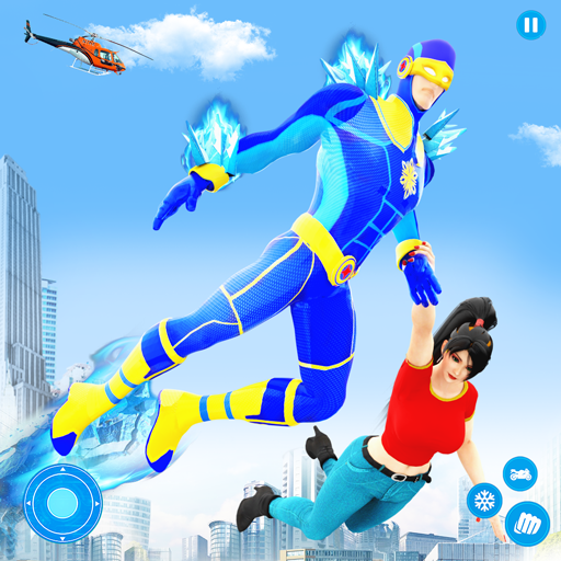 Snow Storm Hero : Frozen City logo