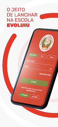 Android application Cantina da tia Dê screenshort