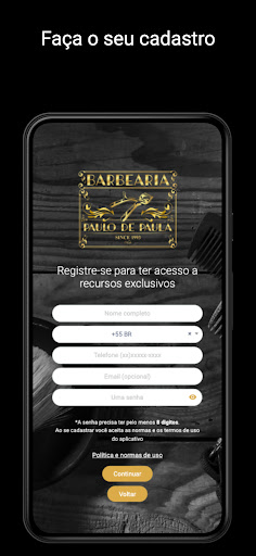 Barbearia Paulo de Paula Screen 2
