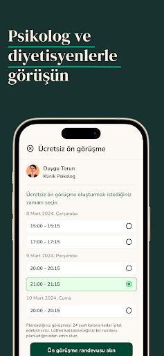 Heltia: Online Terapi ve Diyet Screenshot 2 - AppWisp.com
