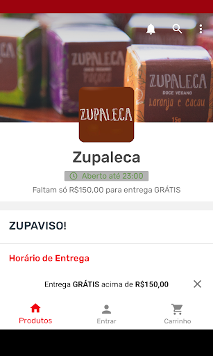 Android application Zupaleca screenshort