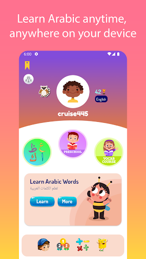 Android application Learn Arabic For Beginners screenshort