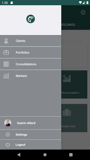 Android application Advisor Mobile screenshort