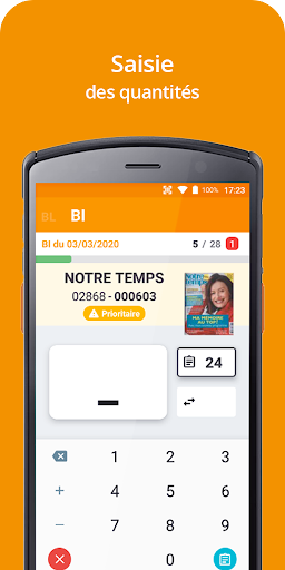 Gestion Presse Screen 3