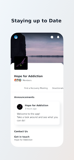 Hope for Addiction Screen 2