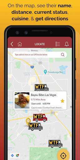 Foodies- Where's The Foodtruck Screenshot 2 - AppWisp.com