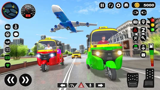 Rikshaw Simulator 3D