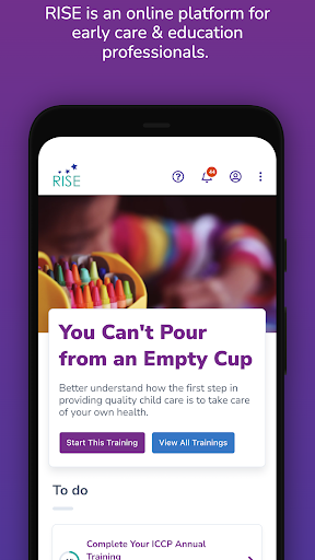 Android application RISE IdahoSTARS screenshort