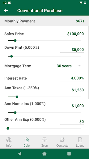 First Financial Mortgage App