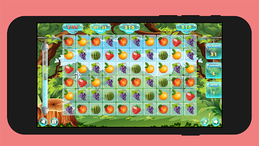 Android application Sweet Fruit 3 Match screenshort