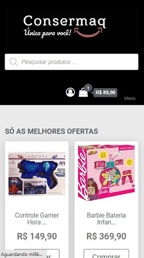 Android application Consermaq Brinquedos screenshort