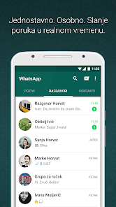 Whatsapp grupni chat na Volite grupni