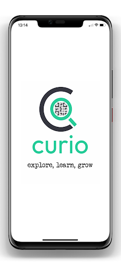 Android application Curio: explore, learn, grow screenshort