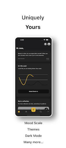 Screenshot of Mood Tracker & Reflect - Luci
