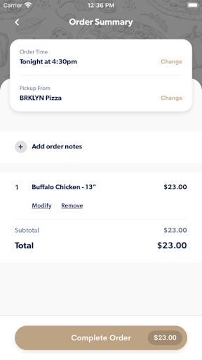 BRKLYN Pizza Screen 3