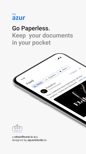 Android application MyAzur screenshort