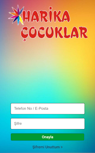 Android application Harika Çocuklar Anaokulu screenshort